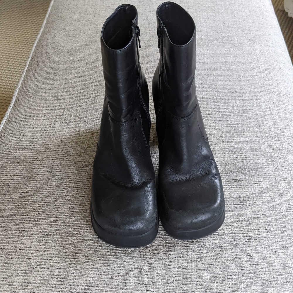 Vintage platform boots